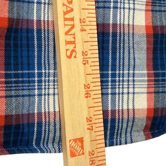 Polo Ralph Lauren Long Sleeve Plaid Flannel‎ Button-Down Shirt Size XL 18/20 - Picture 6 of 6